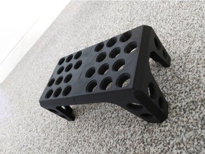 guitar footstool basic hobby 3d print model - Mito3D