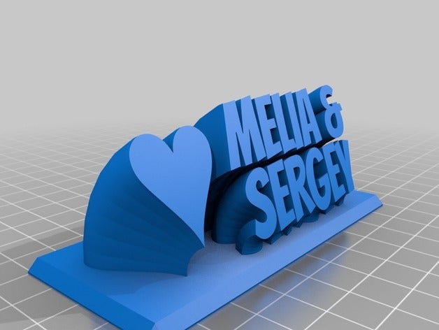 melia & sergey office su misura 3D print model - Mito3D