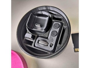 osmo poche de rangement pour accessoires la caméra dji accessoire 3d print model - Mito3D