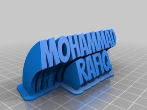 mohammad rafiq office kundengebundene 3d print model - Mito3D
