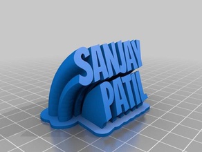 sanjay patil office personalizado 3d print model - Mito3D