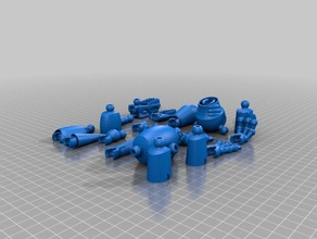 dino bits 3d printing 3d print model - Mito3D