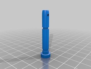 snow bowler shear bolt 6mm parts 3d print model - Mito3D