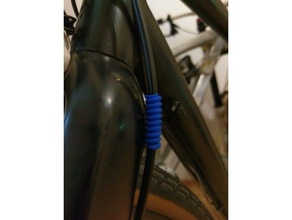 Fahrrad-Kabel-Wurm sport & im freien Fahrrad bowden Kabel carbon mtb protector road bike Wurm 3d print model - Mito3D
