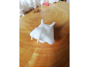 saber tooth felin head creatures blender creation 3d print model - Mito3D