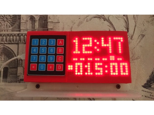 timer clock electronics 3D print model - Mito3D