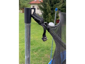 ultrasports trampoline end cap net holder replacement parts 3d print model - Mito3D