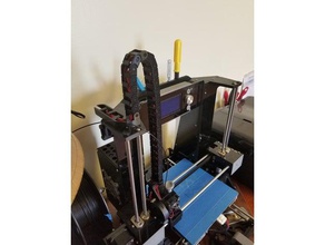anet a6 superior cinta do cabo da ferramenta de filamentos guia A impressão 3d atualização 3d print model - Mito3D