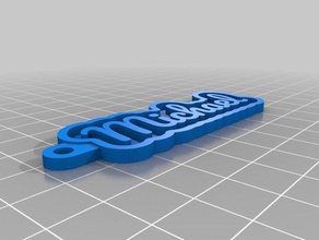 mick keychains customized 3d print model - Mito3D