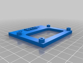 lerdge mosfet bed mount 3d printing 3d print model - Mito3D