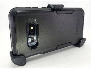 galaxy s10e otterbox belt clip mobile phone holder smartphone 3d print model - Mito3D