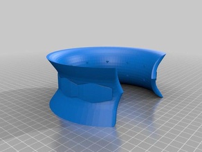 curvo pulseira pulseiras 3d print model - Mito3D