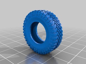 de la rueda La impresión en 3d pneu roda toyo 3d print model - Mito3D