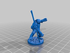 tortle monge jogos dnd em miniatura 3d print model - Mito3D