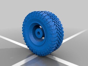 la roue L'impression 3d 3d print model - Mito3D