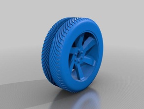 wheel 3d printing toy 3d print model - Mito3D