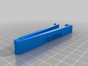 meine maßgeschneiderte Tasche clip customizer multi-material Haushalt kundengebundene 3d print model - Mito3D