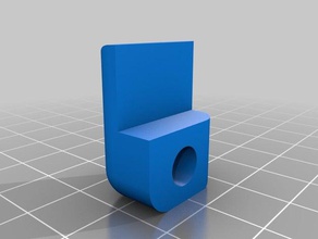 mirror mount household 3d print model - Mito3D