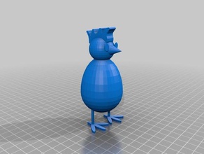 thariq gallina La impresión en 3d 3d print model - Mito3D