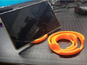 soporte de teléfono los anillos gadgets para smartphone pie tablet titular la tableta 3d print model - Mito3D