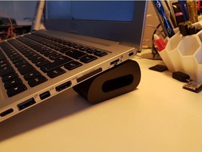 laptop stand freecad file included computer created made 3d print model - Mito3D
