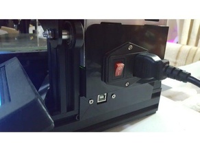 ender-3 usb à montage sur panneau Imprimante 3d accessoires 3d print model - Mito3D