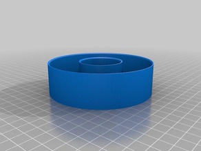 donut cookie cutter kitchen & dining 3d print model - Mito3D
