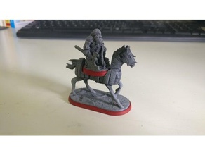 riding horse toy & game accessories dnd miniature mount tabletop 3d print model - Mito3D