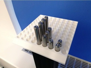 thorlabs de 12,7 mm pós organizador porta-ferramentas & caixas óptica o posts 3d print model - Mito3D