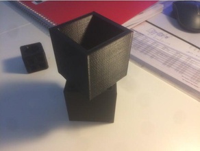 kalem kutusu 3d baskı ofis organizasyon aracı tutucu sahibi 3d print model - Mito3D