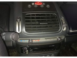smart roadster 452 stalk ends aircon controls automotive indicator knob 3d print model - Mito3D