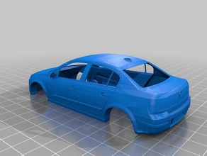 opel astra sedan chevrolet vectra araç sahipleri & kutu döküm hotwheels rc araba slot car 3d print model - Mito3D