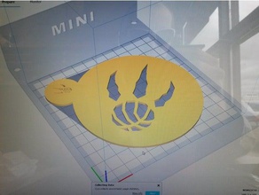 stencil toronto raptors signs & logos basketball coffee 3d print model - Mito3D