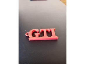 gti chaveiro os acessórios 3d print model - Mito3D