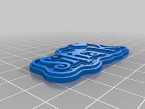 silia presente de natal marca sinais e logotipos personalizado 3d print model - Mito3D