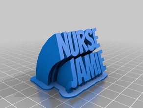 nurse jamie office kundengebundene 3d print model - Mito3D