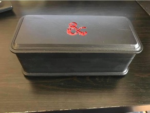 dice box tray dnd miniature 3d print model - Mito3D