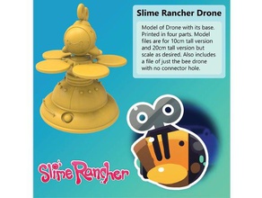 slime rancher drone bee game 3d print model - Mito3D