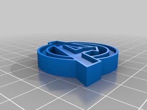 avengers Anahtarlık işaretler ve logolar 3d print model - Mito3D