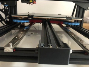 cr-10 dual rail y axis 3d printers 3d print model - Mito3D