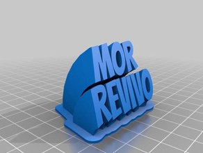 mor revivo 1 de la oficina personalizado 3d print model - Mito3D