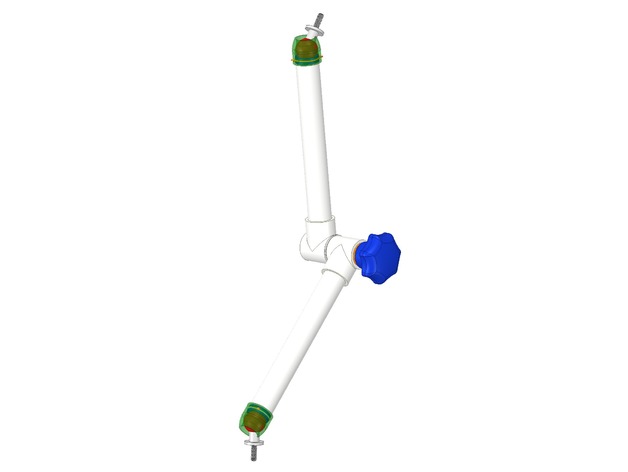 diy-Gelenkarm diy artikulieren-arm Gelenkarm noga 3D print model - Mito3D