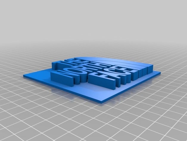 frenética juttuli-inari La impresión en 3d su cara norte tnf 3D print model - Mito3D