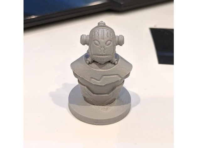 hellboy boardgame visitor bust target priority tracking toy & game accessories 3D print model - Mito3D