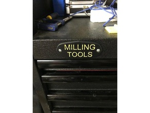 toolbox distintivo La stampa 3d 3d print model - Mito3D