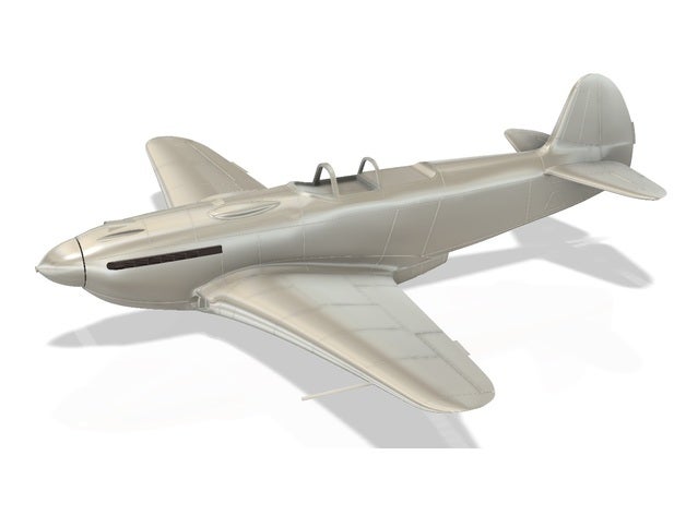 yak-3 hobby plano rusia urss warbird la 2 ª guerra mundial segunda el yak 3D print model - Mito3D