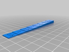 my customized step block thickness gauge engineering 3d print model - Mito3D