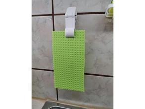 clap sponge cloth kitchen & dining holder 3d print model - Mito3D