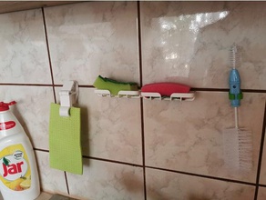 Bürste halten Küche und Esszimmer Pinsel 3d print model - Mito3D