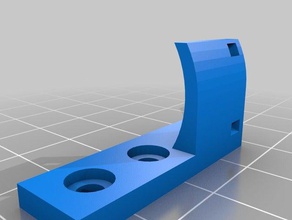 anycubic i3 mega latérale de support câbles L'imprimante 3d pièces mod partie 3d print model - Mito3D